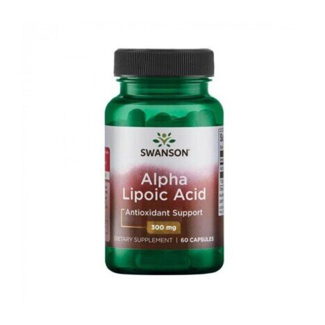 Alpha Lipoic Acid 300 mg 60 Capsule Swanson