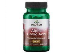 Alpha Lipoic Acid 300 mg 60 Capsule Swanson